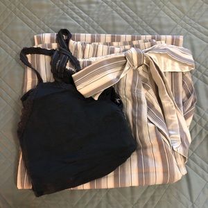 Victoria’s Secret pj pants (s) and cami (m), NWT